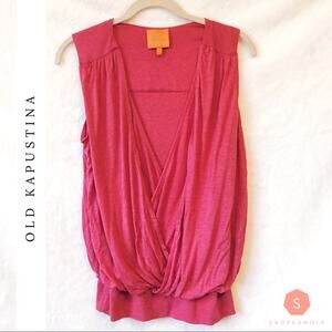 Olga Kapustina Raspberry Layering Top